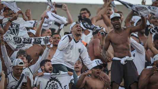 Torcida do Atlético fez grande festa na vitória do Galo no Morumbi