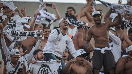Torcida do Atlético fez grande festa na vitória do Galo no Morumbi