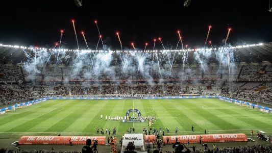 Torcida do Atlético não esteve presente em grande número ao Mineirão