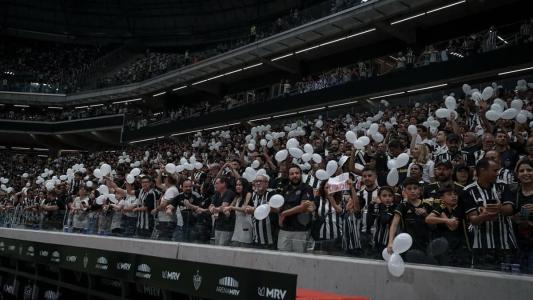 Torcida do Atlético estará presente em grande número na Arena MRV