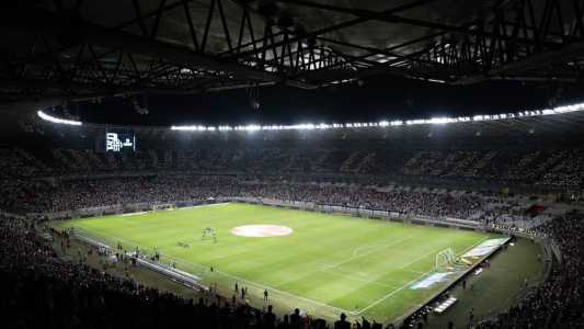 Torcida do Atlético compareceu em bom número ao Mineirão