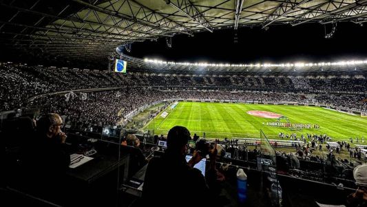 Torcida do Atlético fez grande festa no Mineirão
