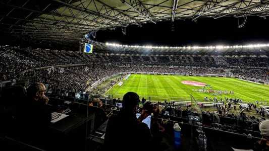 Torcida do Atlético fez grande festa no Mineirão