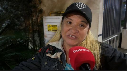 Torcida do Atlético marca presença em Curitiba para jogo da Libertadores