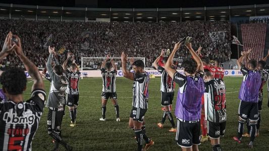 Torcida do Atlético marcou presença no Parque do Sabiá