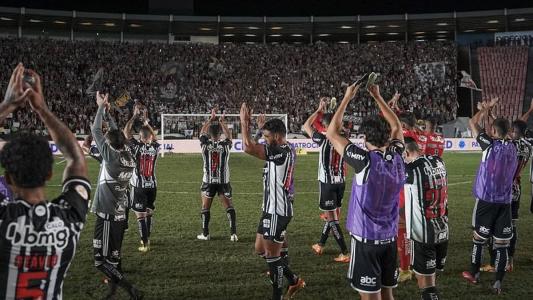 Torcida do Atlético marcou presença no Parque do Sabiá