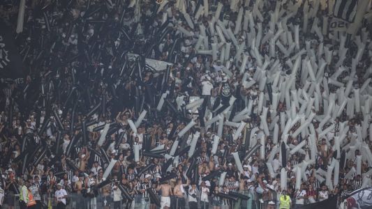 Torcida do Atlético na final contra o América, no Mineirão, em BH