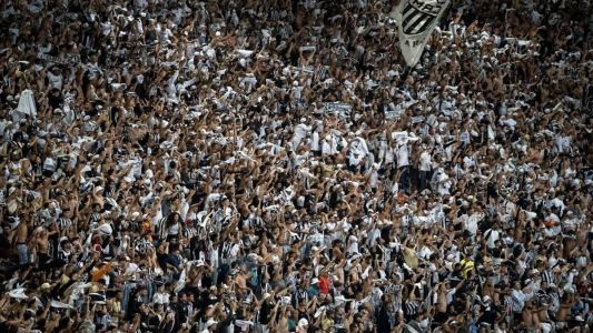 Torcida do Atlético no Mineirão