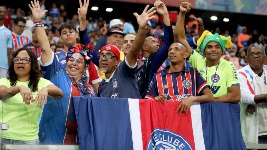 Torcida do Bahia na Arena Fonte Nova