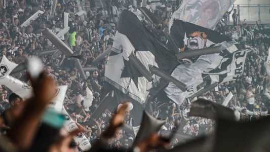 Torcida do Botafogo no Estádio Nilton Santos