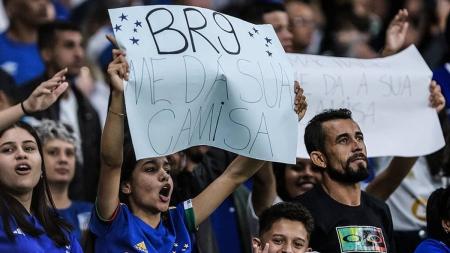 Torcida do Cruzeiro comparecerá em bom número no jogo contra o líder do campeonato