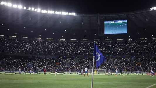 Torcida do Cruzeiro no Mineirão, na goleada por 3 a 0 sobre o Bahia, nessa quarta-feira (25)