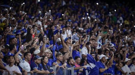 Torcida do Cruzeiro em jogo no Mineirão