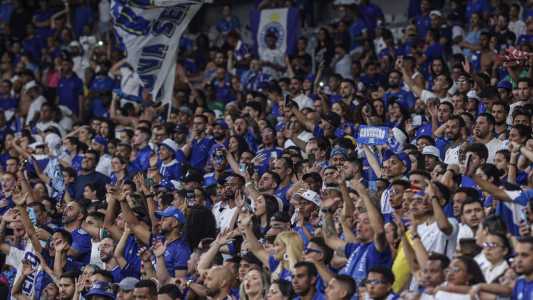 Torcida do Cruzeiro no Mineirão