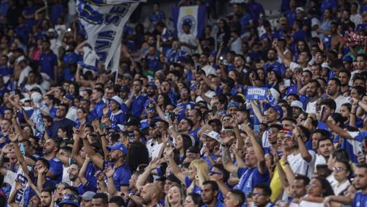 Torcida do Cruzeiro no Mineirão