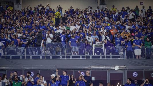 Torcida do Cruzeiro no Mineirão