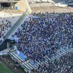 Torcida do Cruzeiro comparece 'em peso' contra o Corinthians, em SP