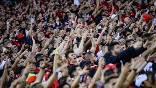 Torcida do Flamengo presente no Maracanã