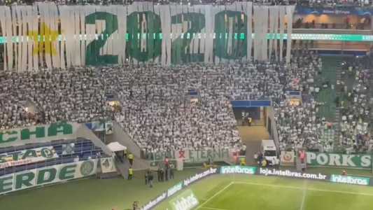 Torcida do Palmeiras homenageia Gabriela Anelli, torcedora que faleceu em conflito de torcidas no Alianz Parque