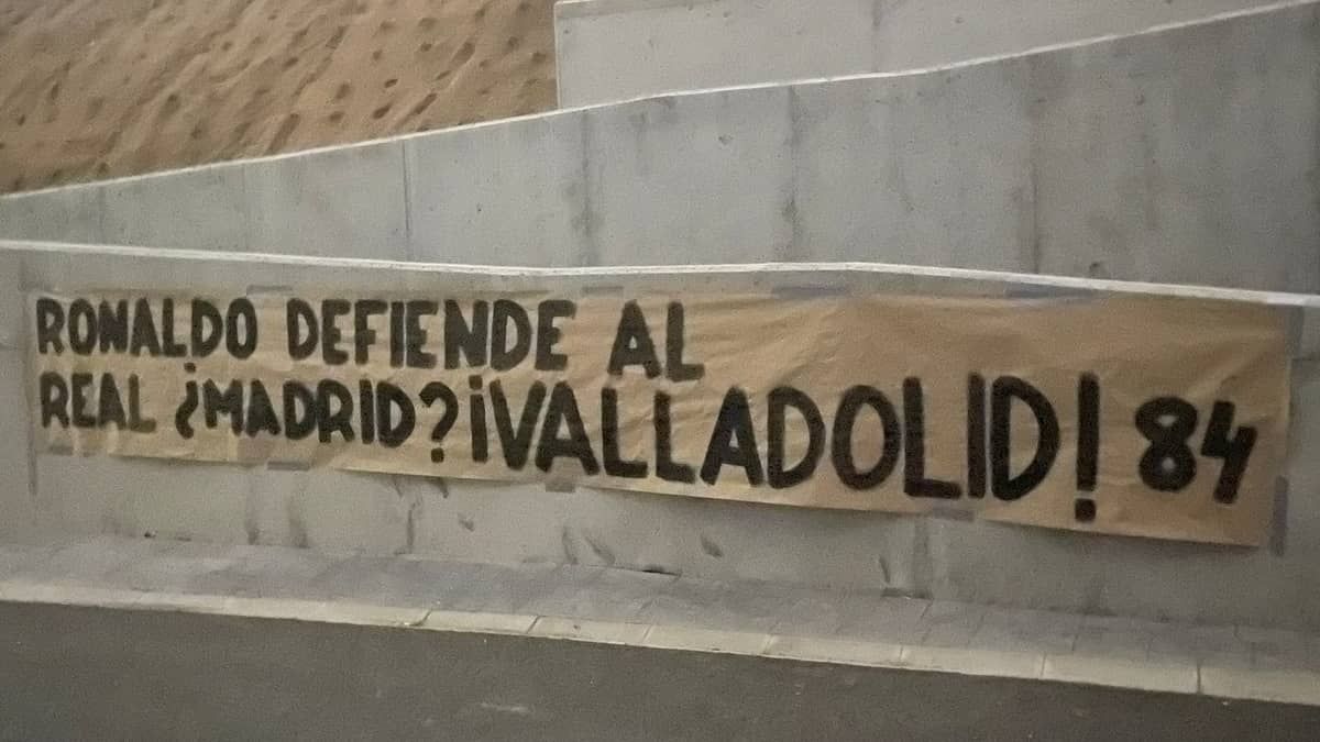 Ronaldo é alvo de protestos da torcida do Valladolid