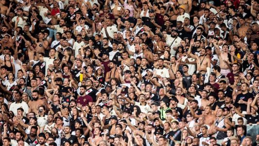 Torcida do Vasco esteve presente no Maracanã
