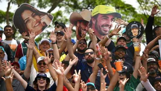 Torcida fez grande festa durante o G1 de Interlagos