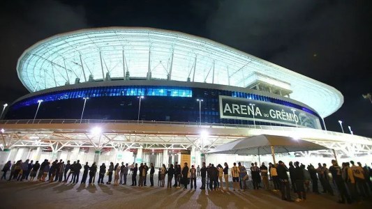 Arena do Grêmio é o provável palco do jogo entre Brasil e Chile pelas Eliminatórias