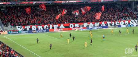 Athletico recebe o Volta Redonda com possibilidade de recorde de público na Arena da Baixada, em Curitiba