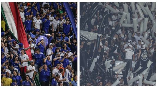 Torcidas de Cruzeiro e Atlético preferem clubes espanhóis diferentes