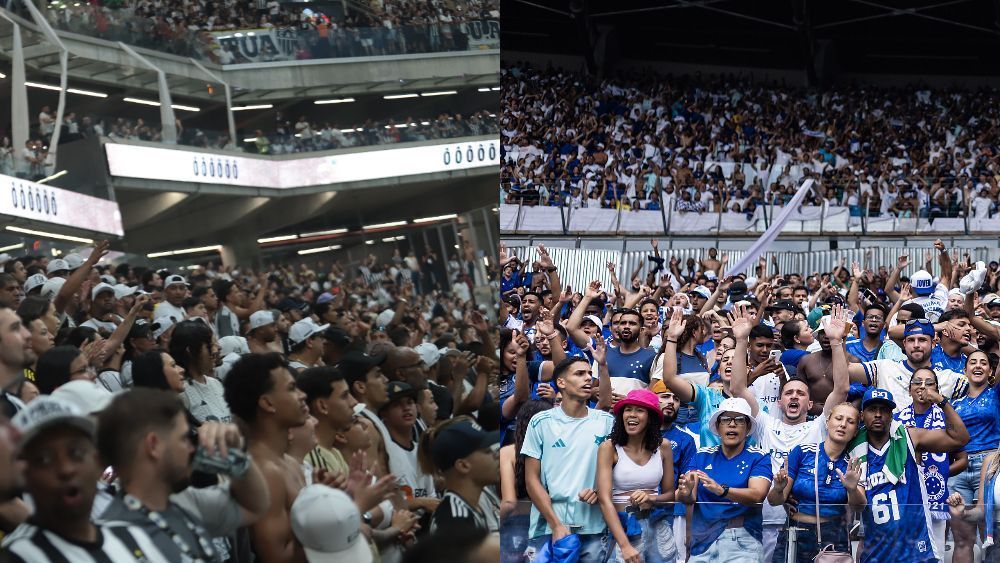 InfoMoney divulga pesquisa sobre torcidas; veja números de Atlético e Cruzeiro