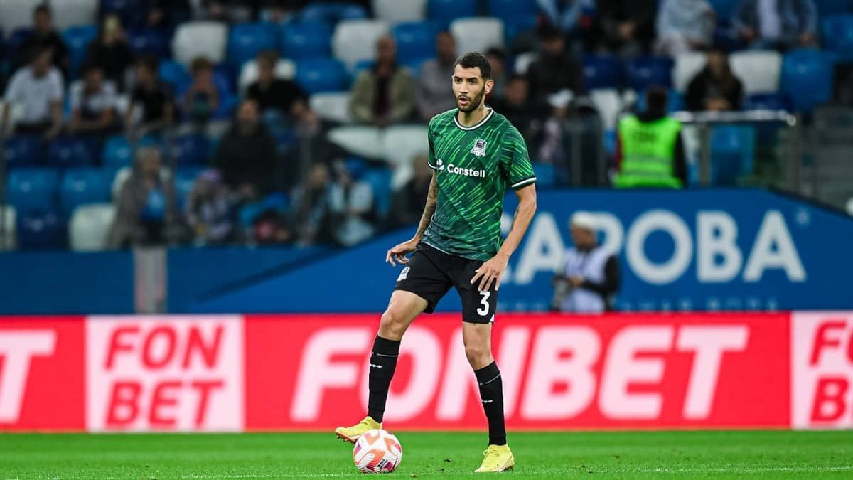Tormena comemora estreia vitoriosa pelo Krasnodar-RUS