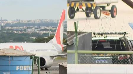 Torres desembarcou no Braisl por volta das 7h20