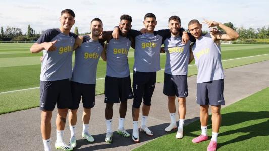 Tottenham em treinamento