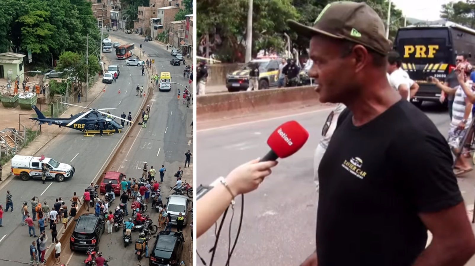 'Vamos correr daqui': trabalhador viu pouso forçado de helicóptero em BH e fugiu com amigo