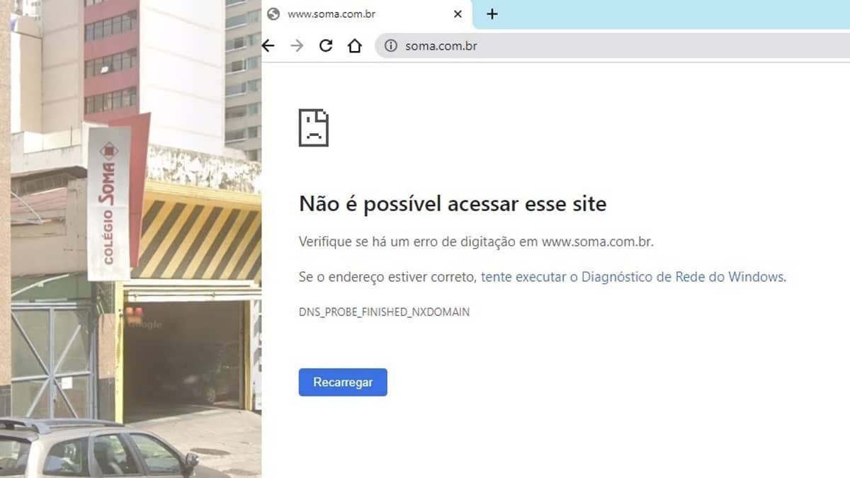 Justiça tira site do Pré-Vestibular Soma do ar por conta de dívidas com o FGTS