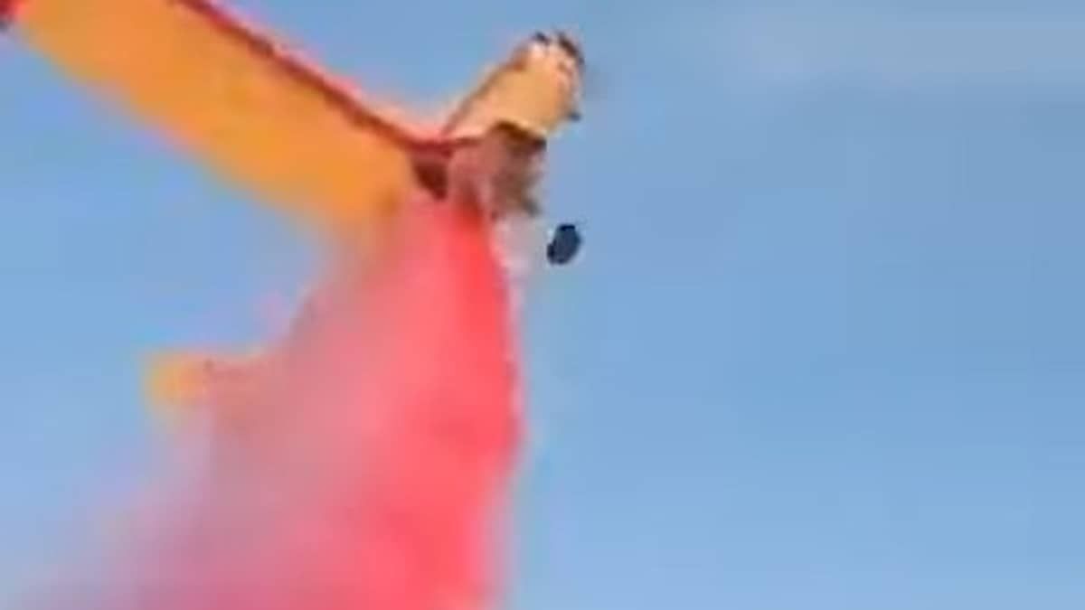 Vídeo: avião cai durante 'chá revelação' e piloto morre