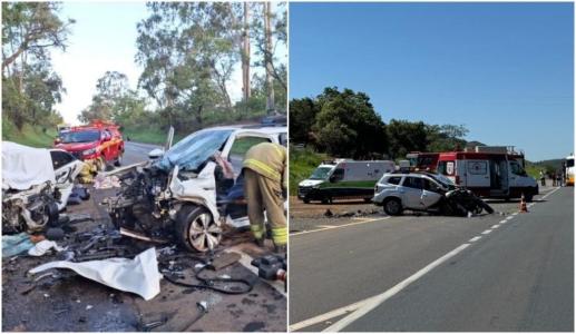 Acidente grave mata três pessoas em Francisco Sá, interior de Minas
