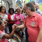 Tramonte faz caminhada em Venda Nova e promete maior presença da Guarda Municipal na região