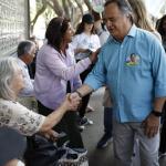 Tramonte faz caminhada na região hospitalar e promete convênios na PBH para contratação de médicos