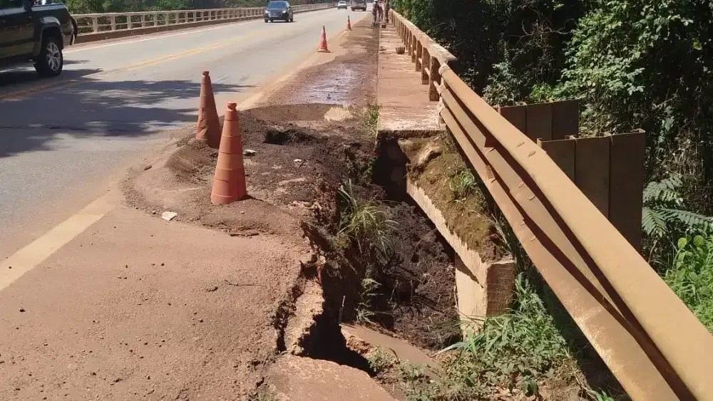 DNIT diz que viaduto na BR-356 não apresenta risco estrutural e anuncia novas intervenções
