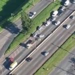 Acidente no Anel Rodoviário deixa trânsito complicado nesta terça-feira (21) 
