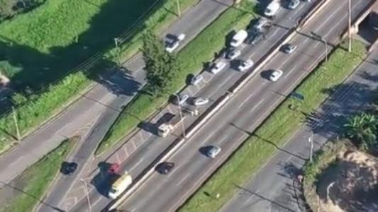 Trânsito complicado nesta manhã (21)