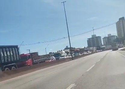 Acidente na rodovia Fernão Dias, na Grande BH