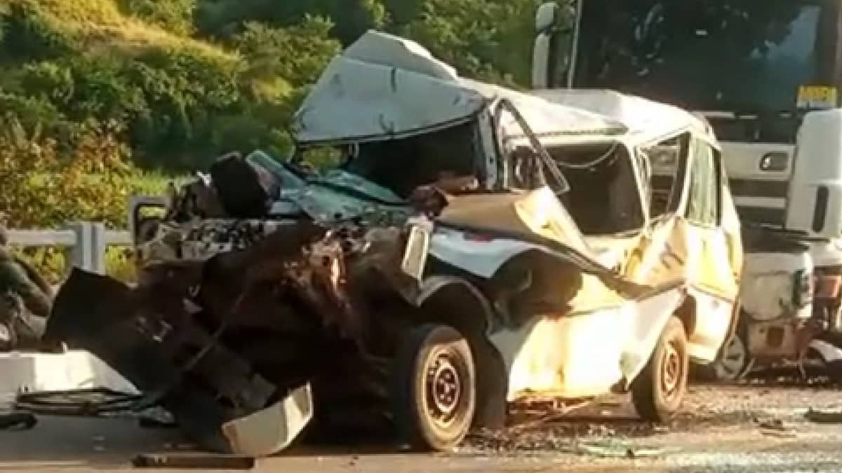 Acidente grave entre Vale do Aço e Valadares na manhã desta segunda-feira (27)