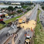 Sem rota alternativa, motoristas têm que passar pela marginal do Anel Rodoviário de Belo Horizonte   