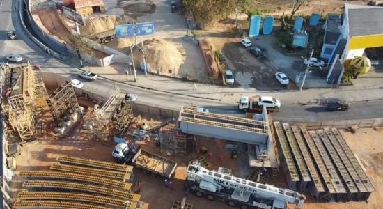 Avenida Cristiano Machado terá trânsito alterado de sexta a domingo para obra de viaduto