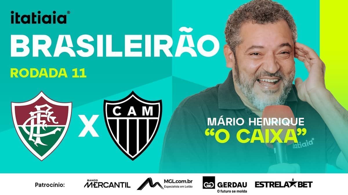 Fluminense x Atlético: assista, ao vivo, à transmissão da Itatiaia
