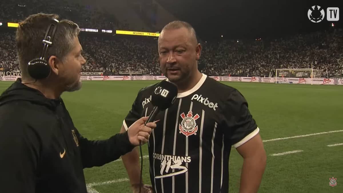 Corinthians atinge marca histórica em transmissão de jogo-festa