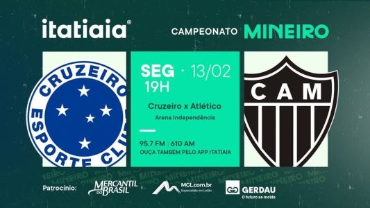 Transmissão do clássico começa às 19h00