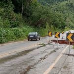 MG-262 entre Ponte Nova e Belo Horizonte apresenta problemas por causa das chuvas; veja os locais  